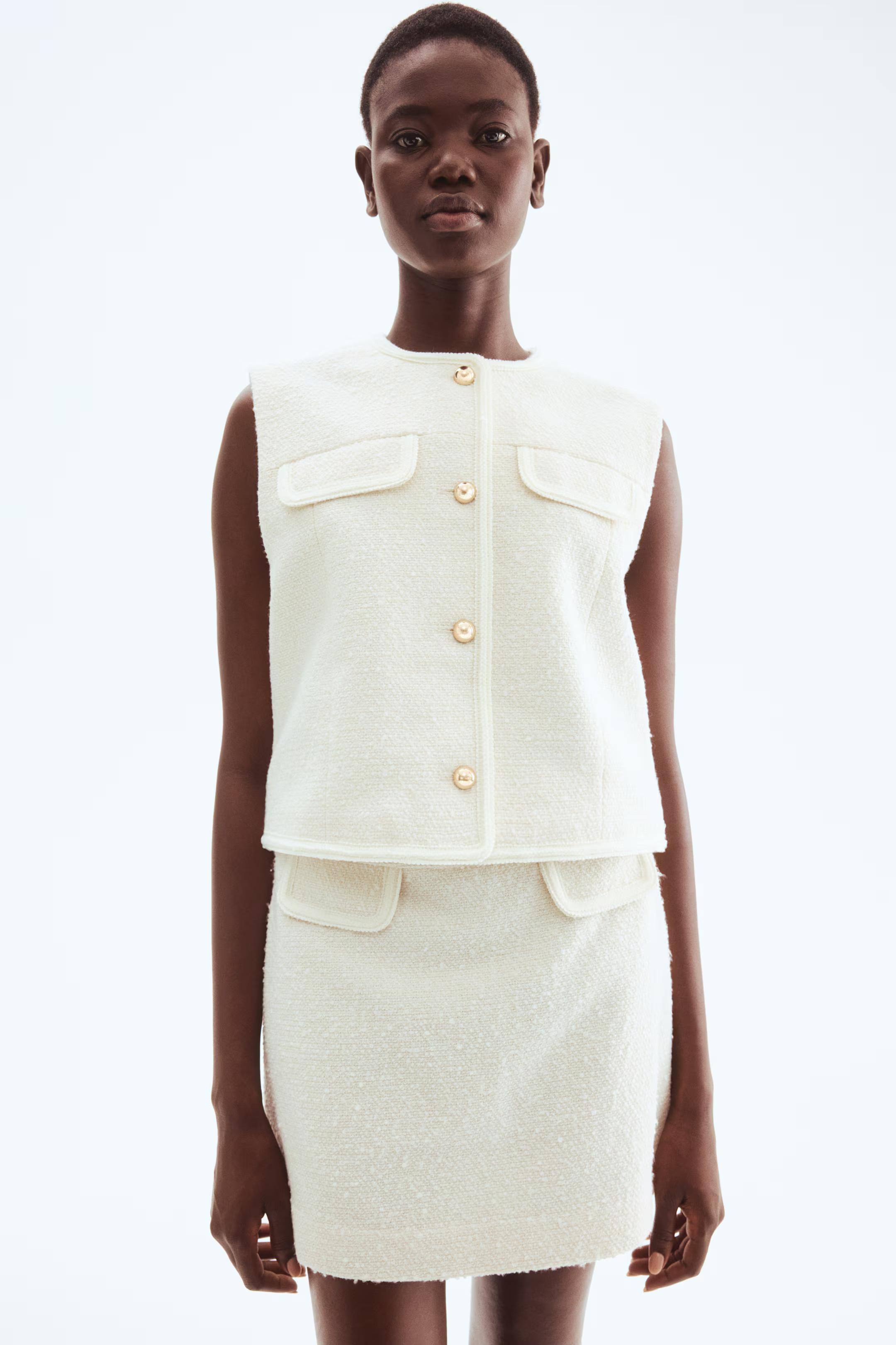 Bouclé-Gilet | H&M (DE, AT, CH, NL, FI)