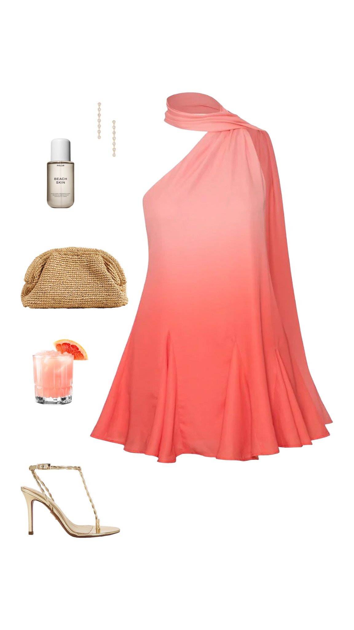 Summer dress outfit idea 🍋‍🟩
