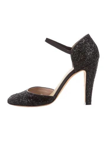 Marc Jacobs Glitter d'Orsay Pumps | The Real Real, Inc.