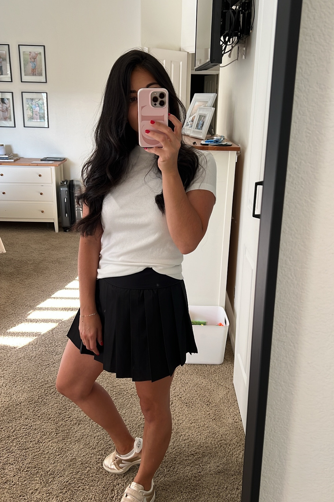 Women’s tennis skirt outfit 

#LTKstyletip #LTKfit #LTKsalealert