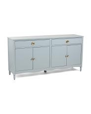 64in 4 Door 2 Drawer Swoop Sideboard | TJ Maxx