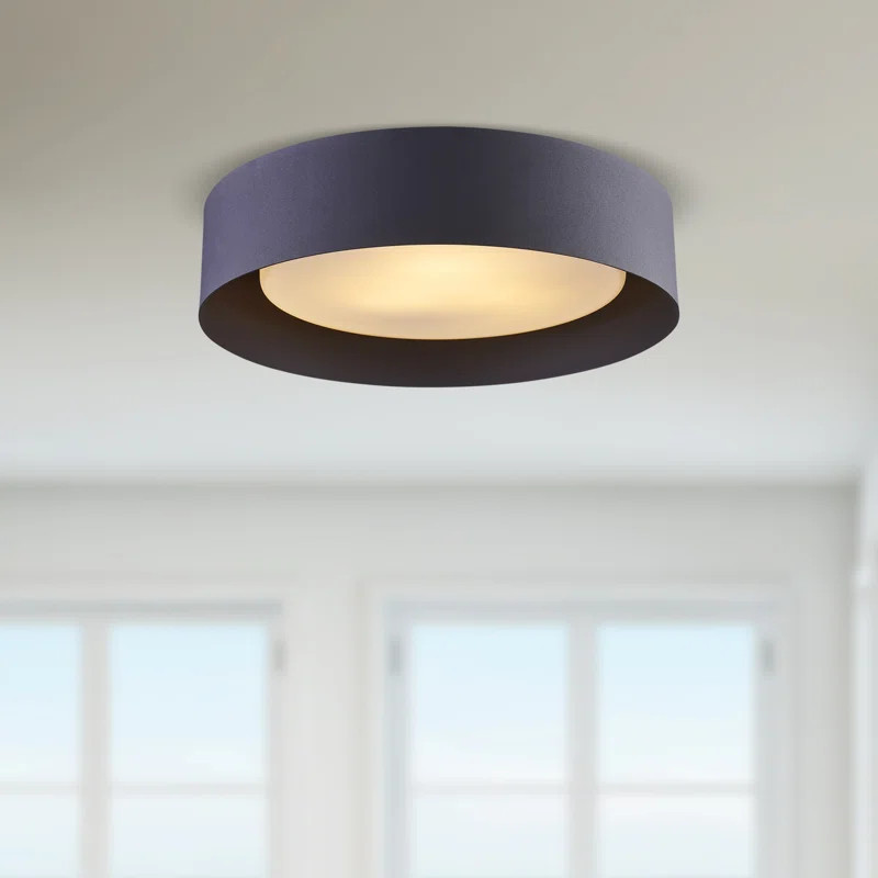Davyn Glass Flush Mount | Wayfair North America