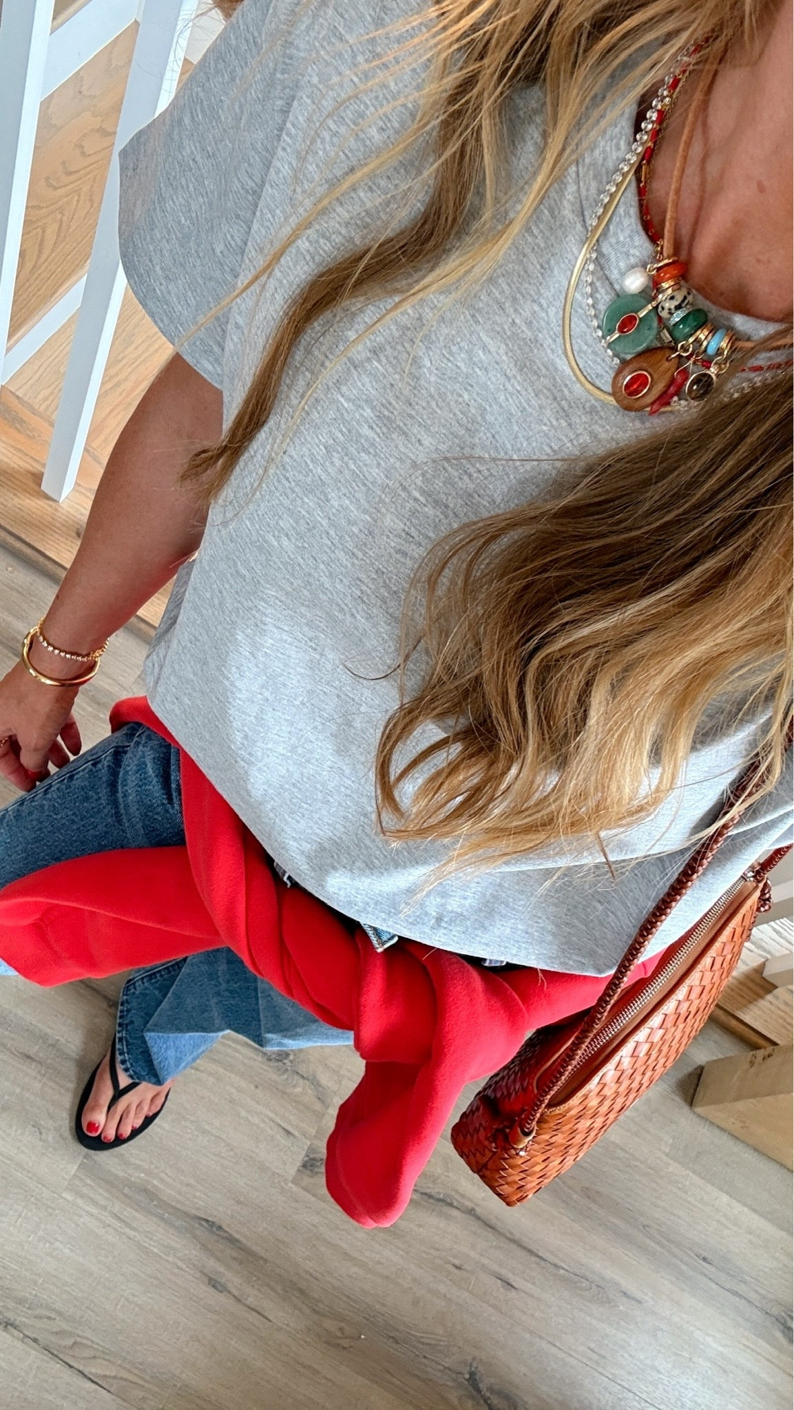 Grey tee + denim outfit!

#LTKootd #LTKgrwm #LTKSeasonal