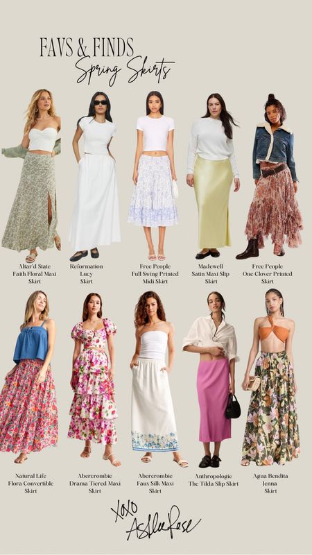 Florals and midis and maxis and more 🌸🌼👏

Spring Outfit, Spring Skirts, Maxi Skirts, Floral Skirt 

#LTKmidsize #LTKstyletip #LTKSeasonal