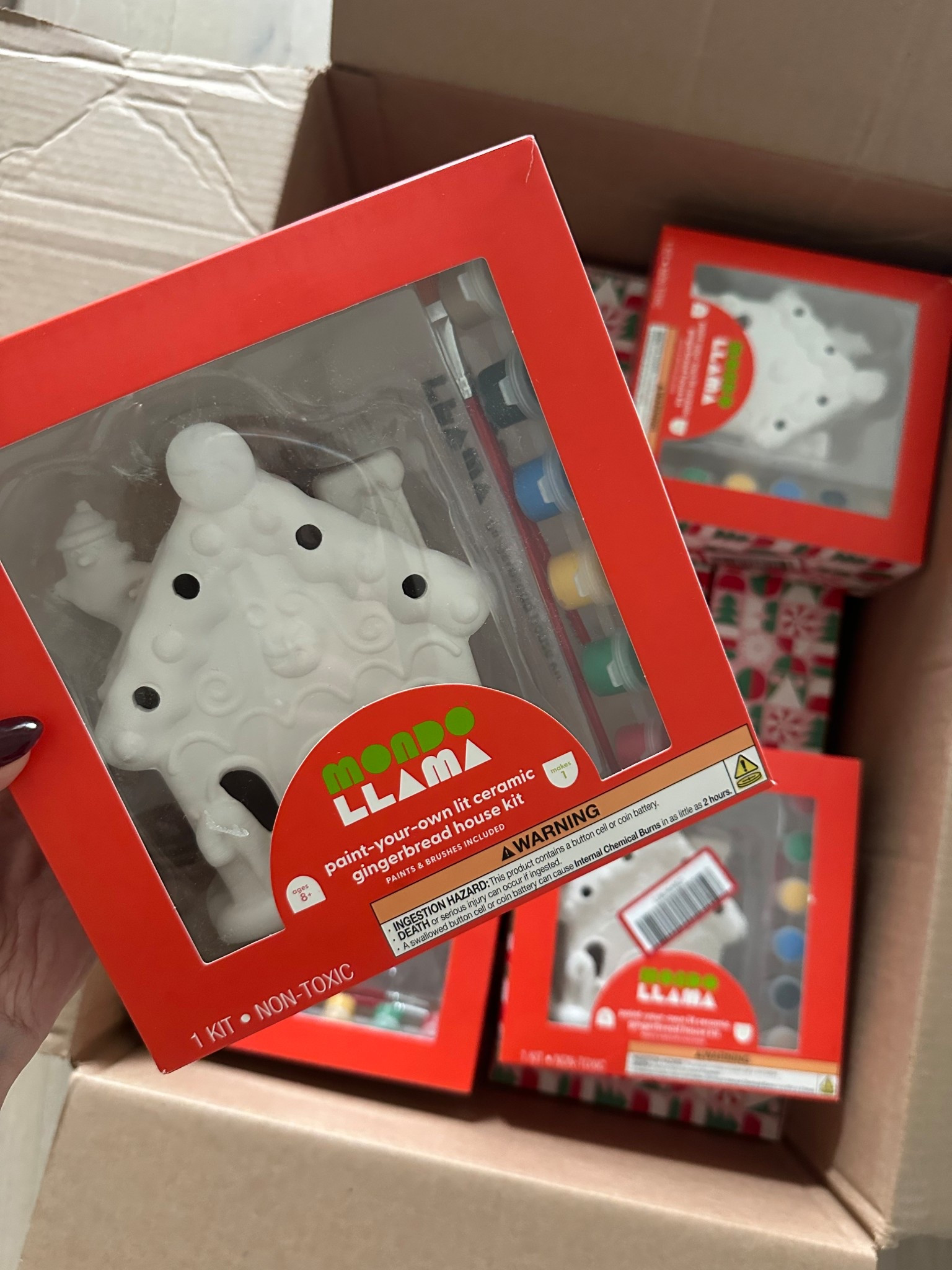 Got these paint-your-own ceramic gingerbread houses for our Christmas party! Only $5 each and they come with paint and a brush. Globes and mugs also available.

ht craft crafts paint painting kit set home decor finds 

#LTKHome #LTKGiftGuide #LTKHoliday