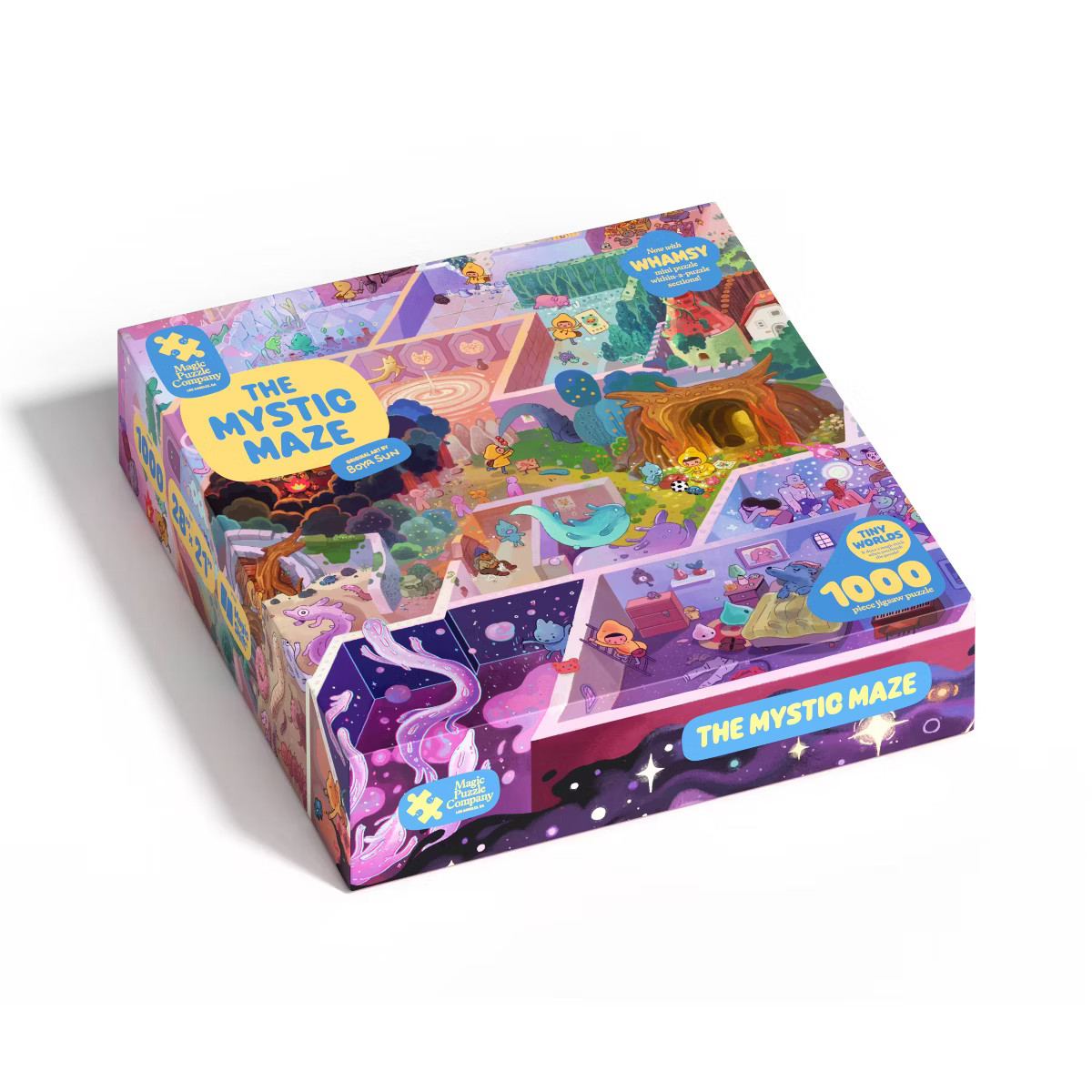 Magic Puzzle Company The Mystic Maze Jigsaw Puzzle - 1000pc: Memory & Motor Skills, Collage Theme... | Target