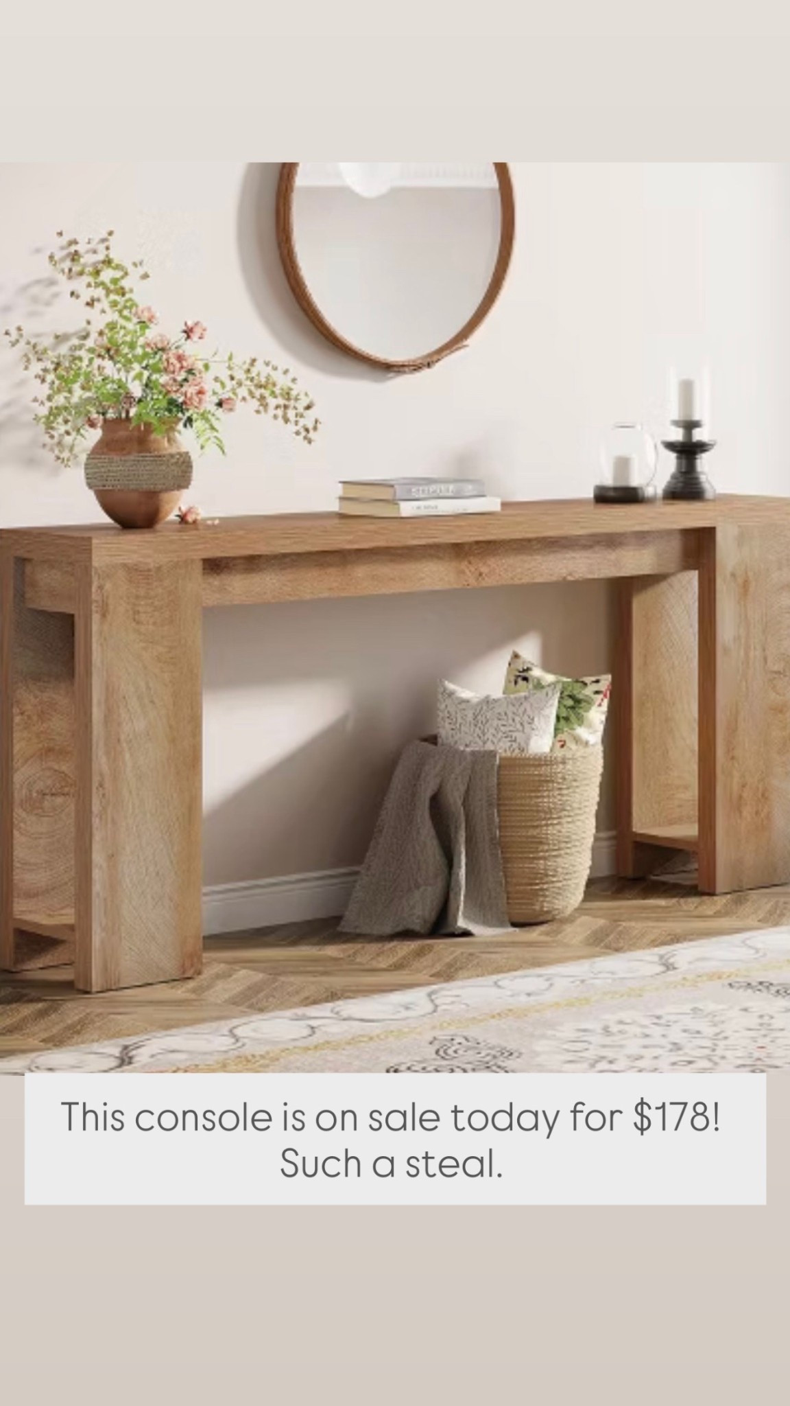 This @Target console is on sale today for $178! Such a steal.

#LTKSaleAlert #LTKHome #LTKSeasonal