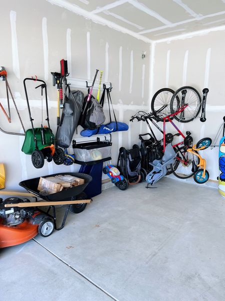 Garage Storage Organization #garage #thesimplelife 

#LTKkids #LTKhome #LTKfamily