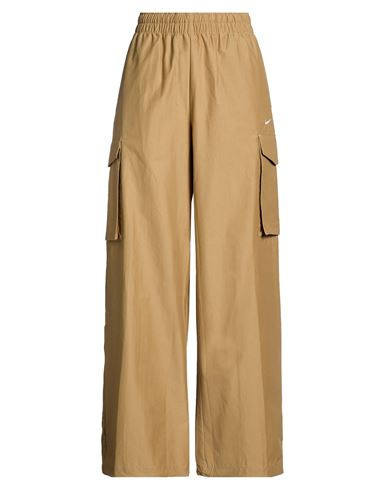 Nike Woman Pants Khaki Size M Cotton, Nylon | YOOX (US)