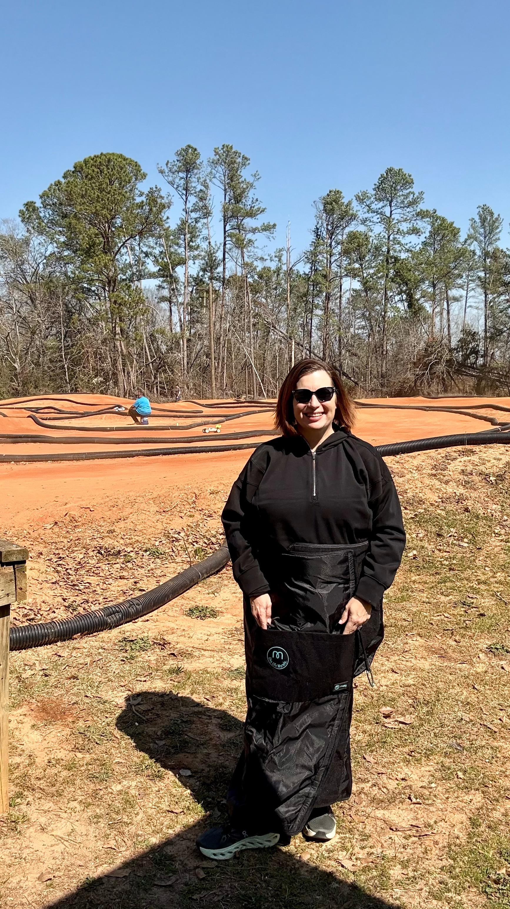 The Mozy wearable thermal wrap is perfect for springtime sports! ⚽️ 🏎️  

It kept me warm last weekend at my youngest son’s RC car race. 
It’s windproof, water-resistant, and 500% warmer than a stadium blanket. I love the deep pockets to keep snacks, drinks, and my phone in. 💦You can also adjust the warmth from your waist to your ankles! 💨 #GetTheMozy #ad #SpringWarmth #MozyMoments #StayWarmStayOut @get_the_mozy

#LTKActive #LTKWatchNow #LTKFamily