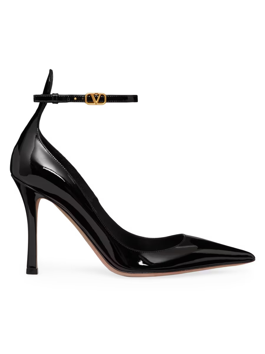 Tan-Go Patent Leather Pumps | Saks Fifth Avenue