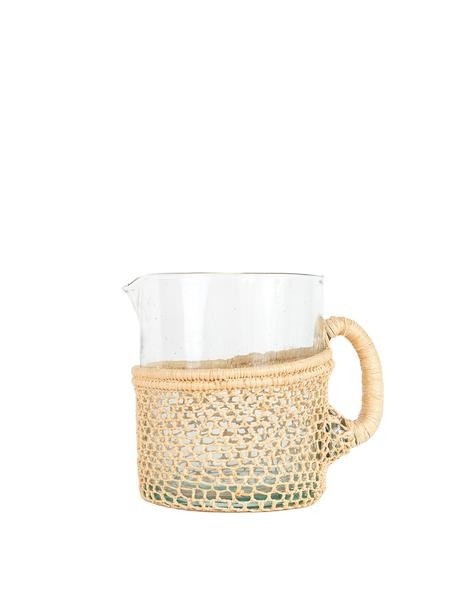 Woven Pitcher | Recycled | Chabi Chic | Made in Morocco – The Little Market | The Little Market