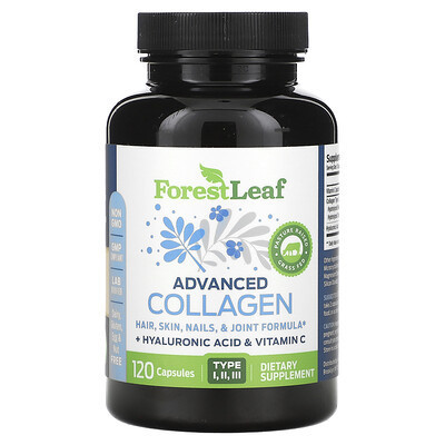 Forest Leaf, Advanced Collagen, 120 Capsules | iHerb