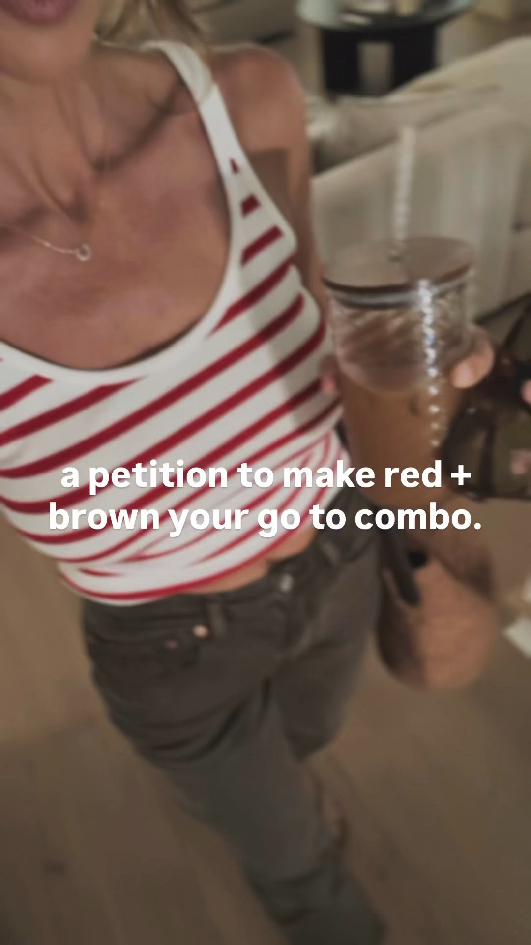 red + brown for fall

#LTKootd #LTKgrwm #LTKmomlife