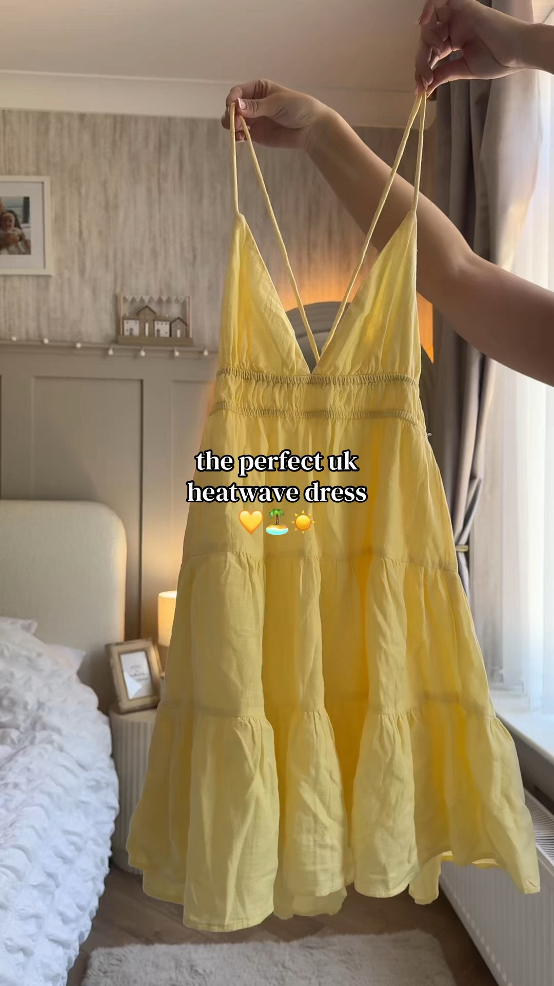 The perfect dress for the uk heatwave I’m wearing a size medium 💛

#LTKuk #LTKsummer