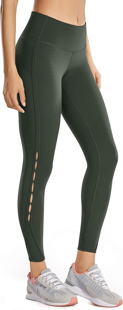 CRZ YOGA Naked Feeling High Waist Yoga Pants 7/8 Workout Leggings for Women -25 Inches | Amazon (US)