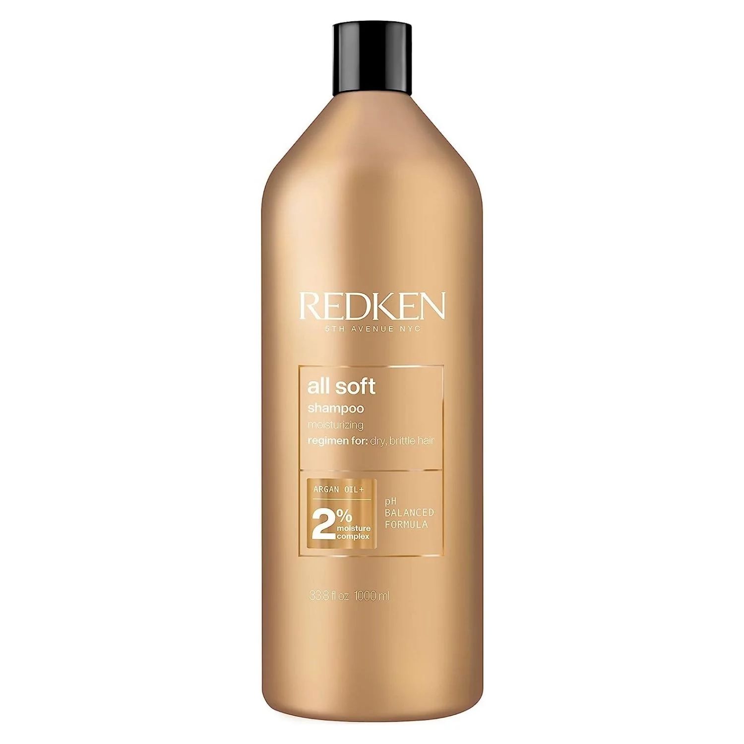 Redken All Soft Shampoo For Dry & Brittle Hair 1000 ml / 33.8 oz | Walmart (US)