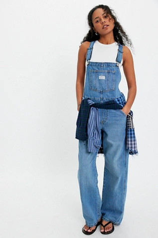 Levi's Full-Length Baggy Overalls | Free People (Global - UK&FR Excluded)
