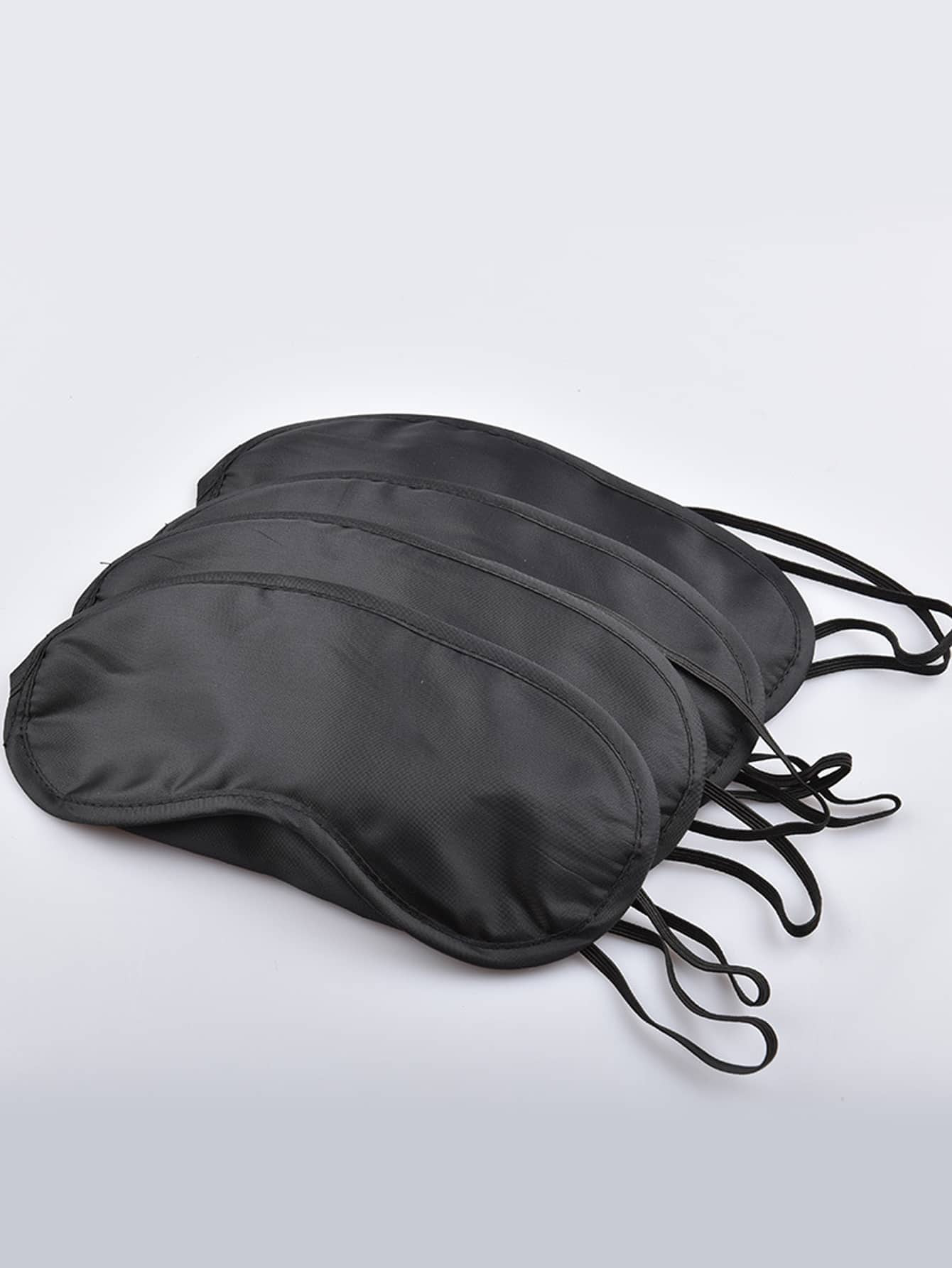 4pcs Solid Color Eye Cover | SHEIN