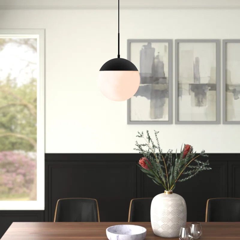 Yearby 1 - Light Single Globe Pendant | Wayfair North America