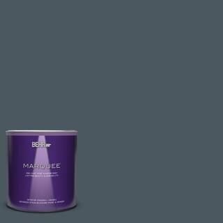 BEHR MARQUEE 1 qt. #S470-7 Undersea Eggshell Enamel Interior Paint & Primer | The Home Depot
