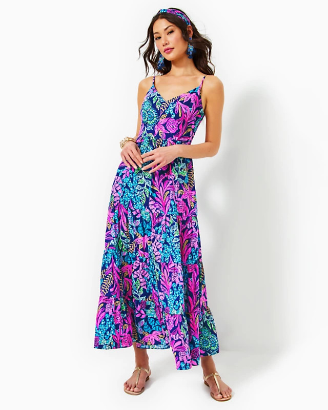 Joellane Tiered Maxi Dress | Lilly Pulitzer