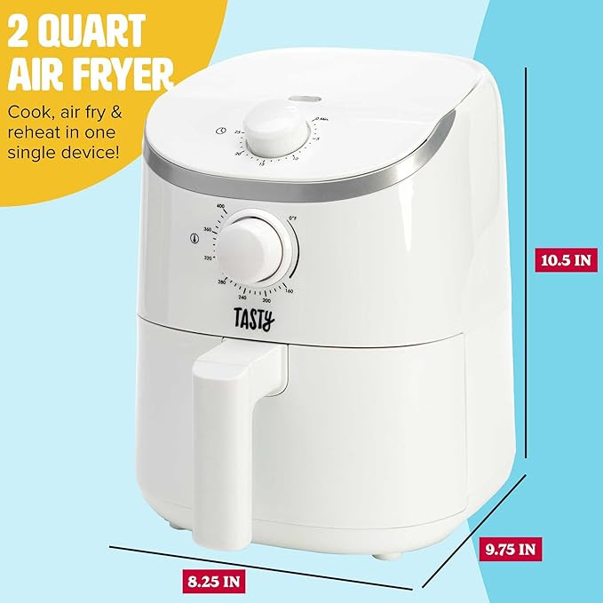 Personal Air Fryer, Healthier Meals in Minutes, Adjustable Temp Control up to 400°F, Easy-to-Use... | Amazon (US)