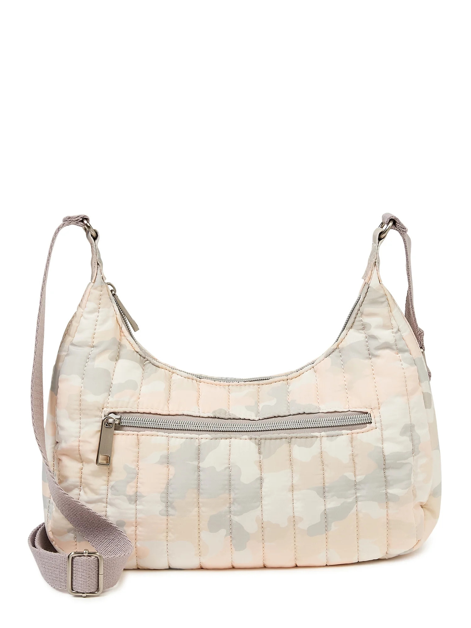 Time and Tru Women's Tina Mini Nylon Crossbody Pink Camo - Walmart.com | Walmart (US)