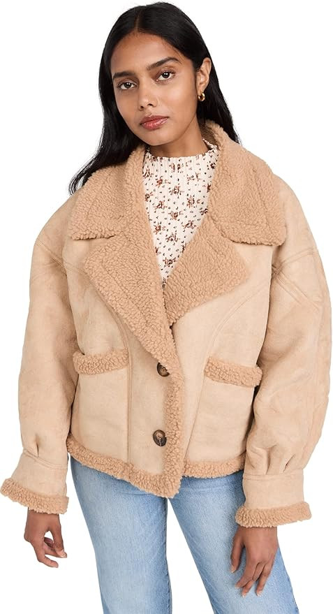 Moon River Women's Sherpa Outerwear | Amazon (US)