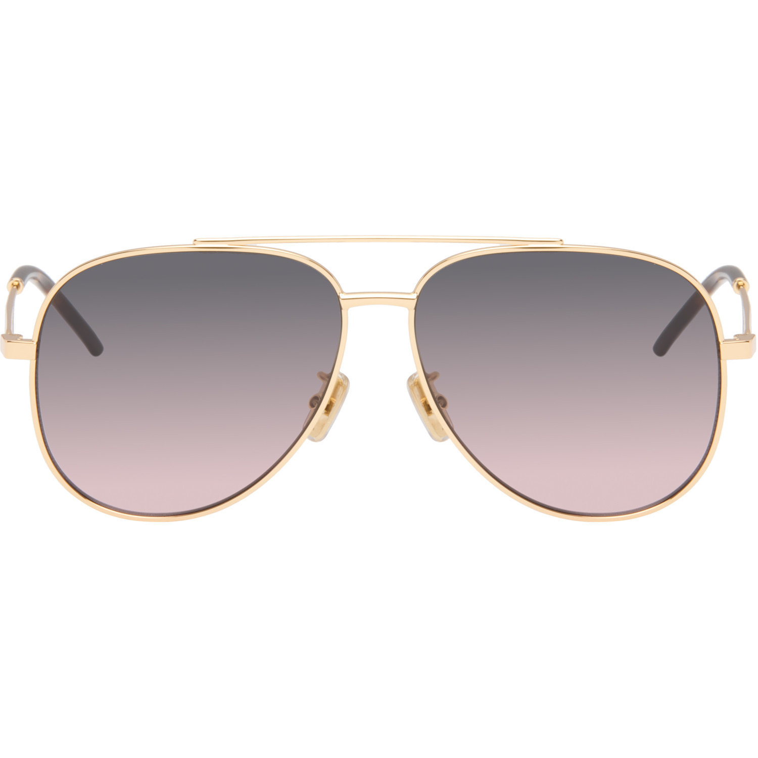 Givenchy Gold City Sunglasses | SSENSE