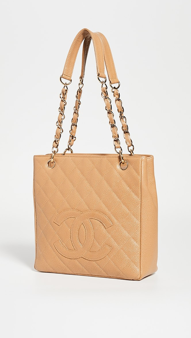 Chanel Beige Caviar Bag | Shopbop