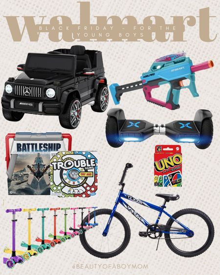 Walmart gifts for young boys on sale now 

#LTKGiftGuide #LTKCyberWeek #LTKHoliday