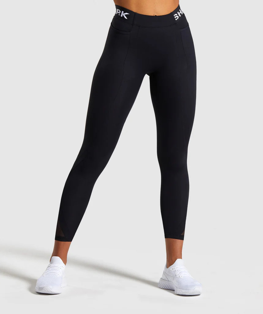 Gymshark Legacy Fitness 7/8 Leggings - Black | Gymshark
