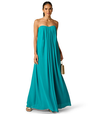Adrianna Plus Size Strapless Ball Gown - Macy's | Macy's