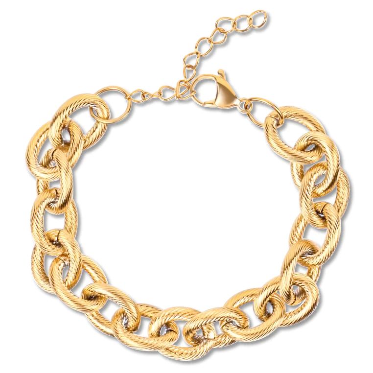 Ellie Vail - Stevie Chunky Chain Link Bracelet | Ellie Vail Jewelry