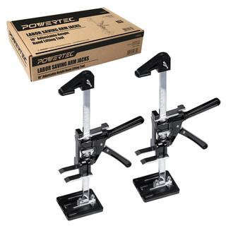Labor Saving Arm Jack-220 lbs. Heavy Duty Furniture Lifter, for Cabinets, Doors, Appliances, Installation (2-Pack) | The Home Depot