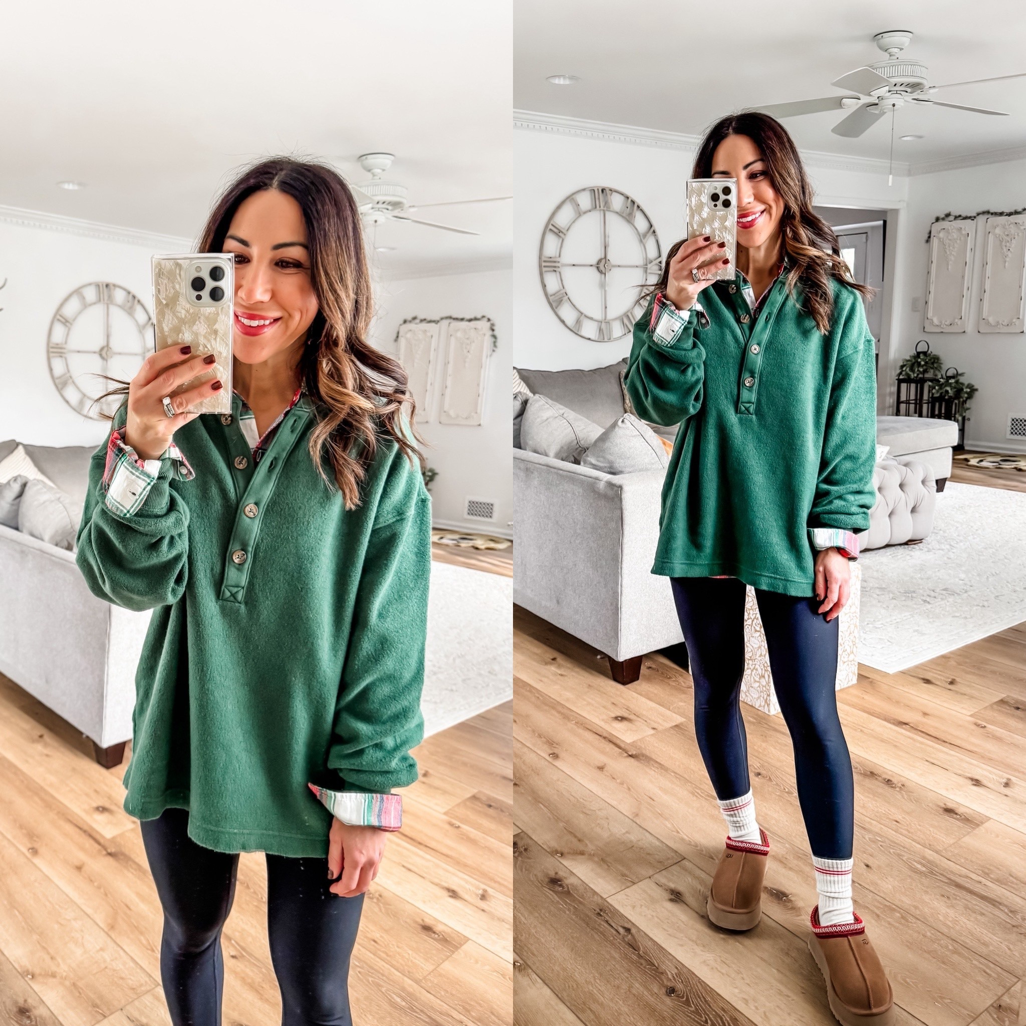 @aerie 
#AeriePartner
#AerieREAL
Aerie haul 
Small Henley, XS flannel shirt, small short leggings, 


#LTKSaleAlert #LTKFindsUnder50 #LTKHoliday