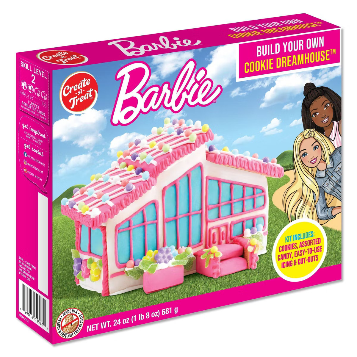 Christmas Barbie Dream House Kit - 24oz | Target