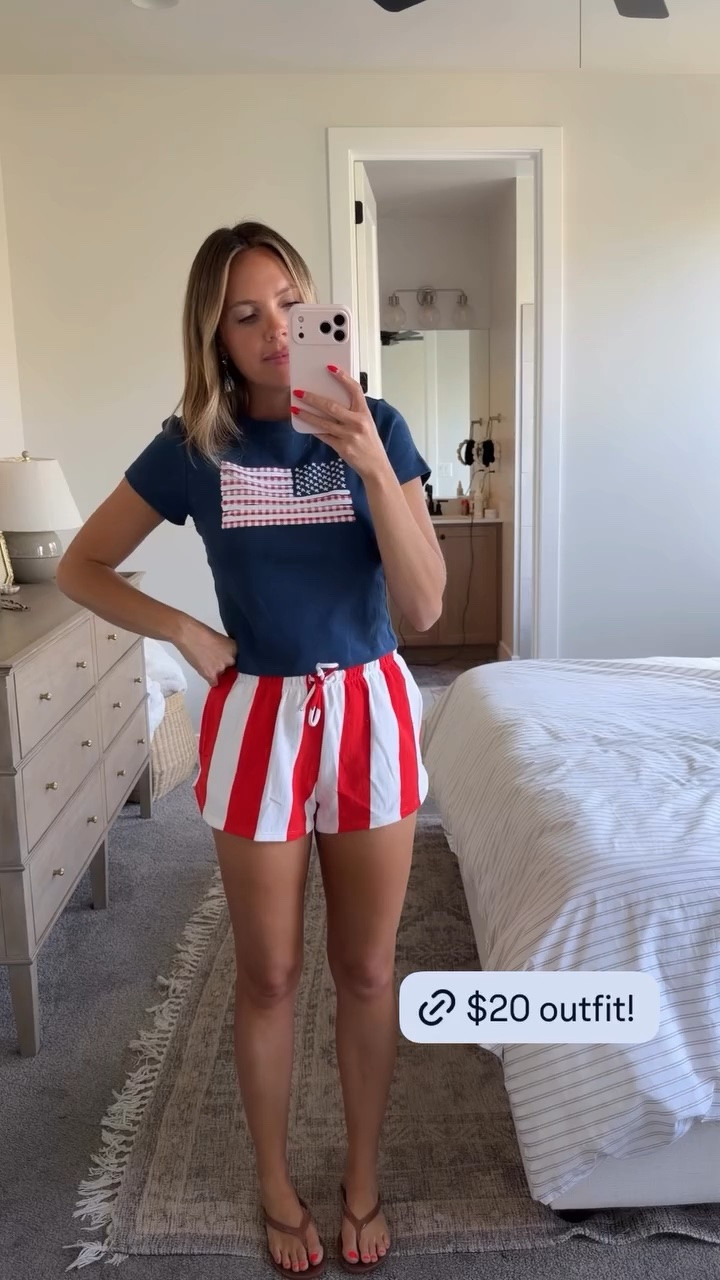 $9.98 tee & $9.98 shorts!👌🏻