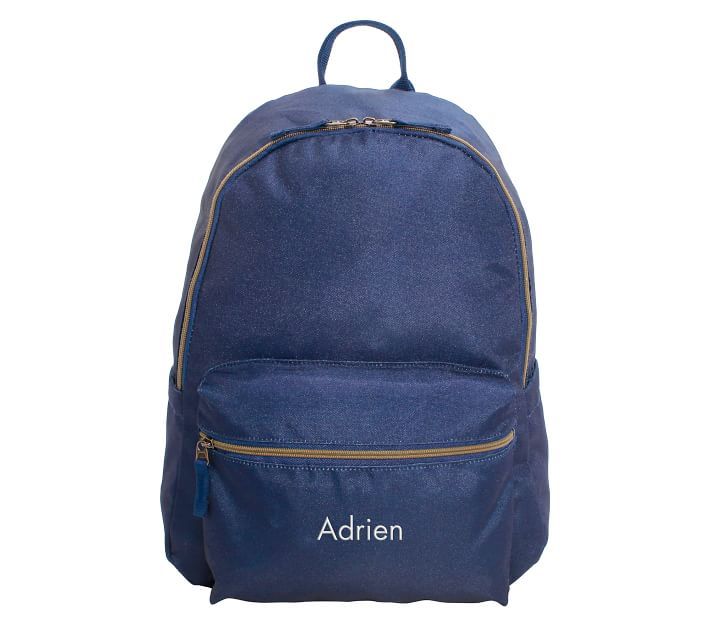 Colby Solid Navy Backpacks | Pottery Barn Kids