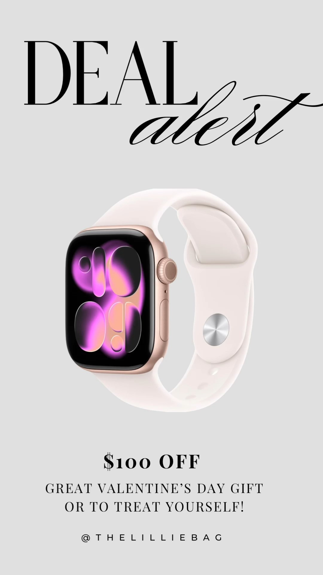 $100 off today!!! Limited time only. 

Valentine’s Day. Gifts for her  

#LTKValentine #LTKActive #LTKSaleAlert