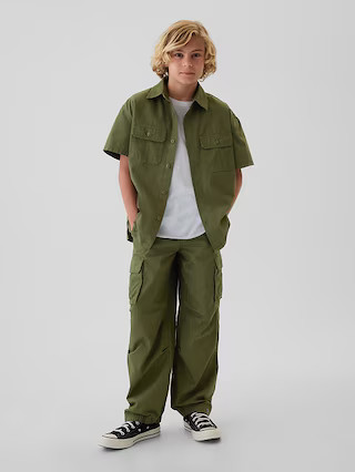 Kids Pull-On Parachute Cargo Pants | Gap (US)