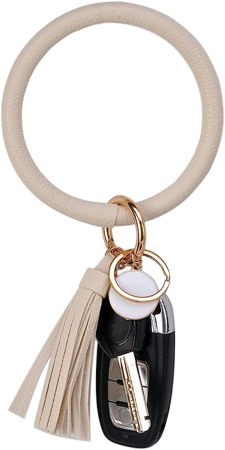 Coolcos Portable Arm House Car Key Ring Holder, Easy Slip On/Off Wrist Arm Wristlet Keychain Keyr... | Amazon (US)