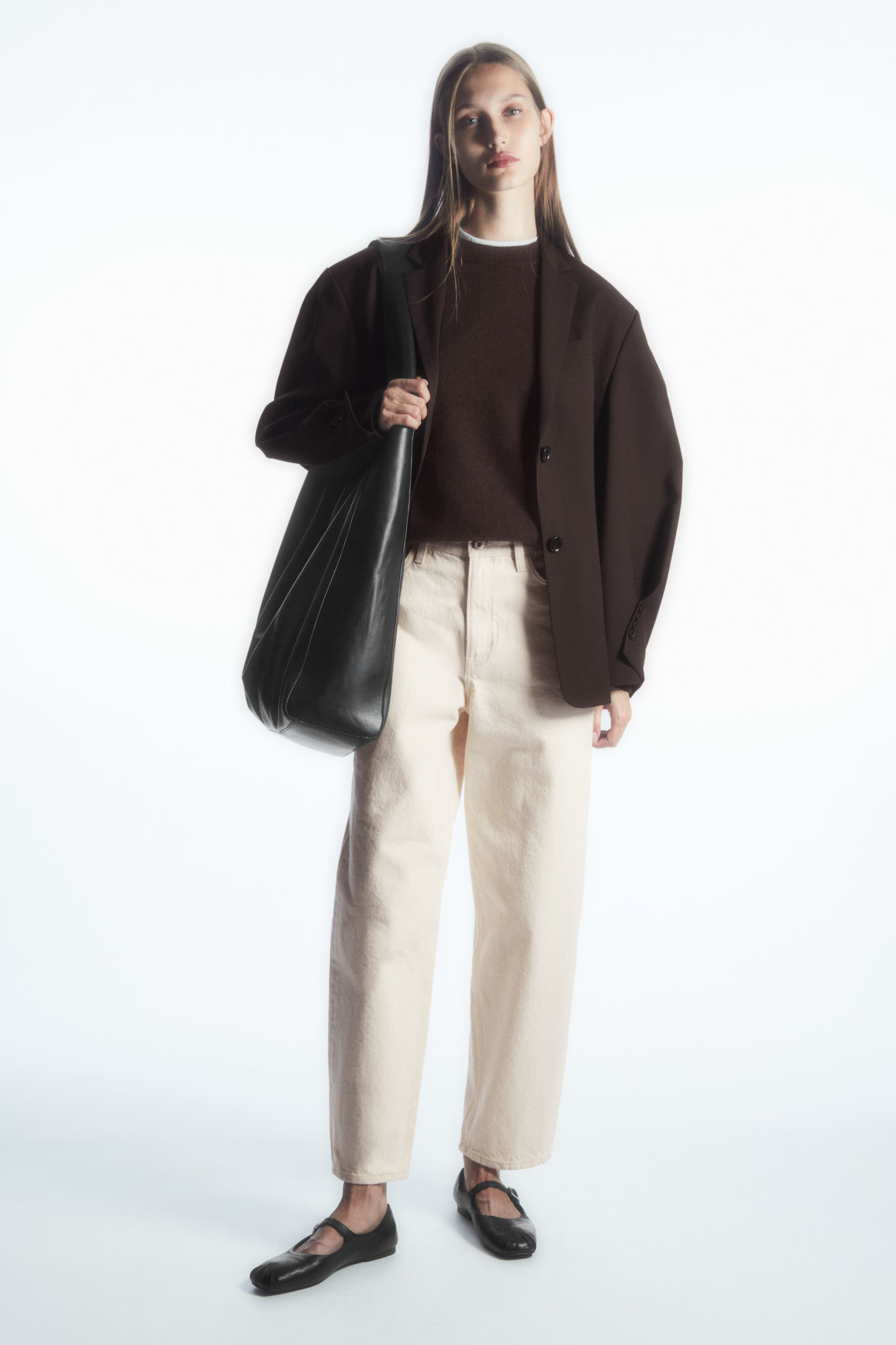 ARCH JEANS - TAPERED - OFF WHITE | COS (AU)