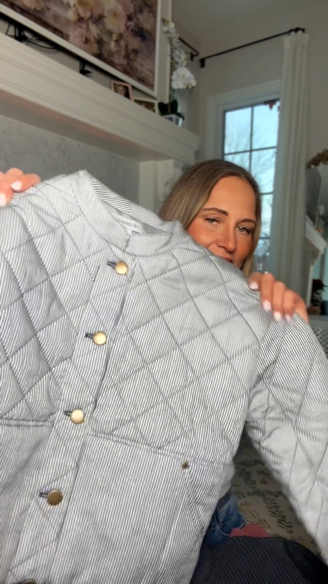 This jacket is selling so fast  

#LTKOver40 #LTKootd #LTKmorningroutine
