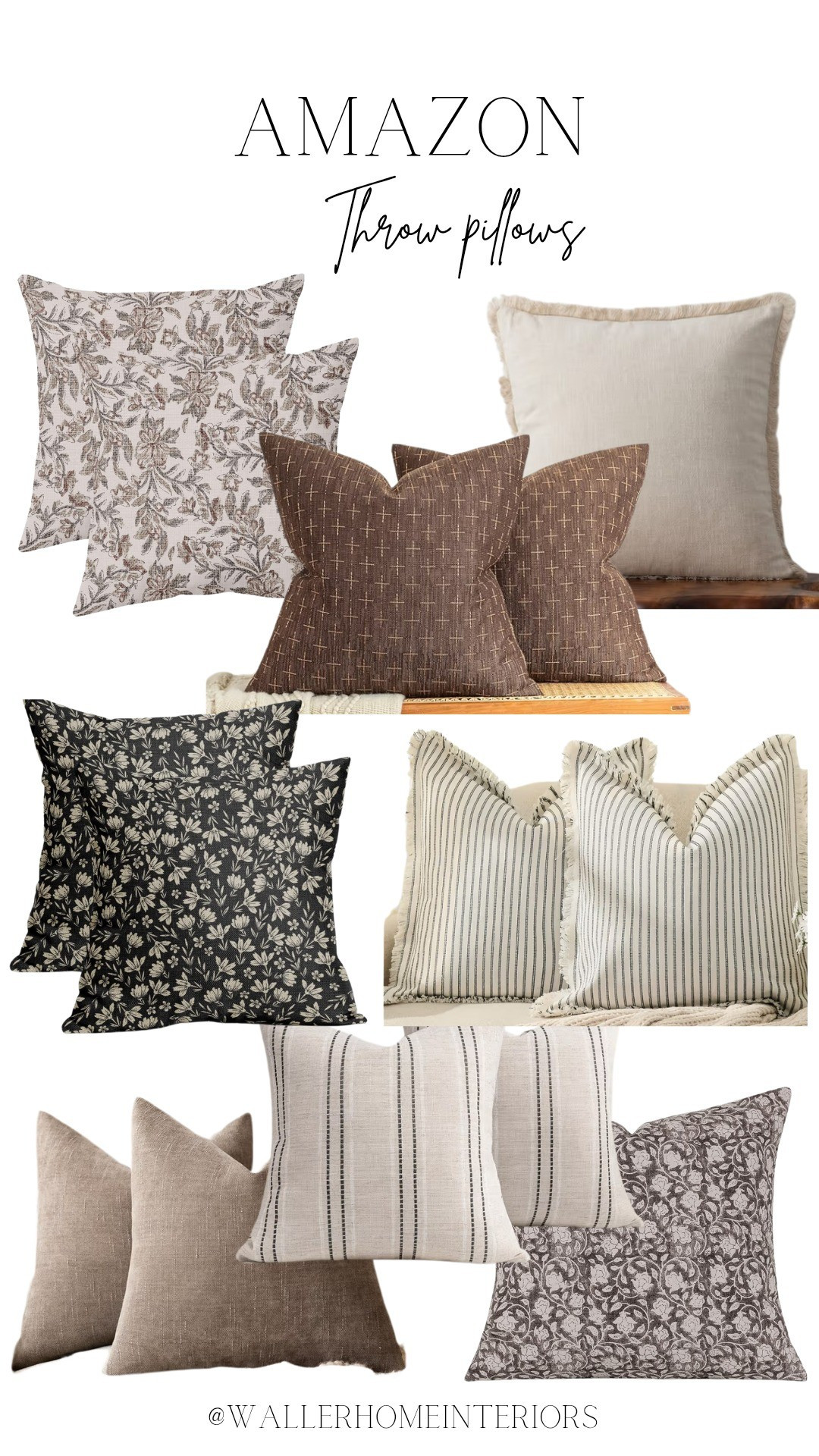 The cutest pillows!! Great quality and very affordable! #amazonfinds #throwpillows

#LTKHome #LTKFindsUnder50 #LTKSaleAlert