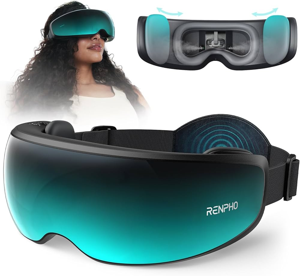 RENPHO Eye Massager with Mist & Temple Massage, Birthday Gifts for Women Men Mom Her,FSA Eligible... | Amazon (US)