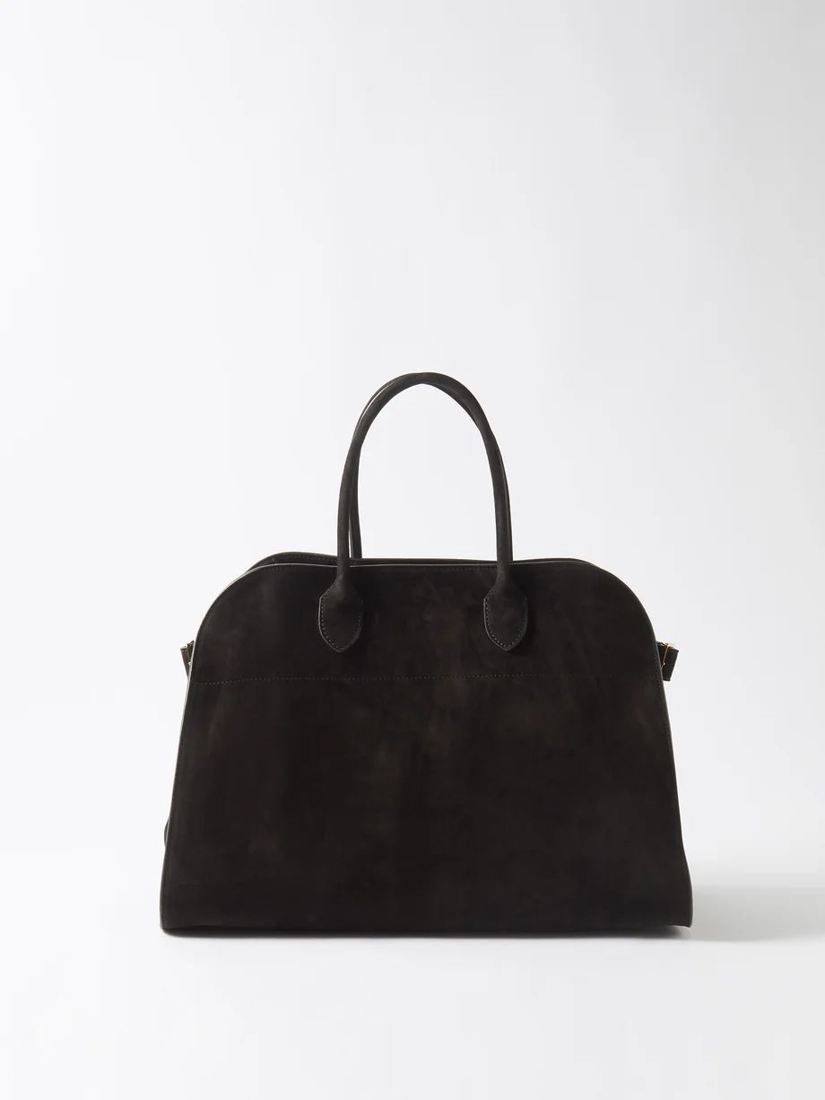 Margaux 15 suede bag | The Row | Matches (US)