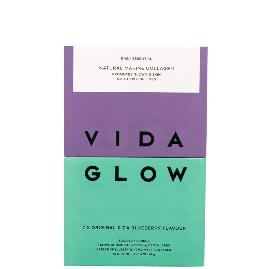 Vida Glow Mixed Natural Marine Collagen - 14 Servings | Cult Beauty