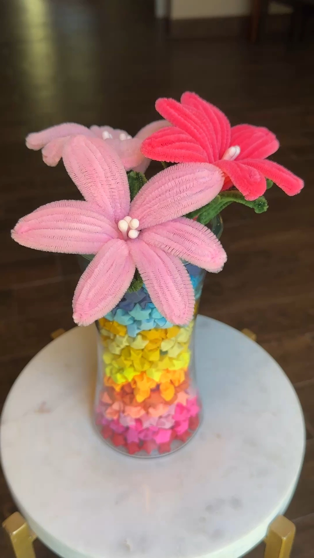 How cute is this fabulous pipe cleaner bouquet that my daughter made for me for #MothersDay?! I love her creativity! #pipecleaners #pipecleanerbouquet

#LTKmomlife